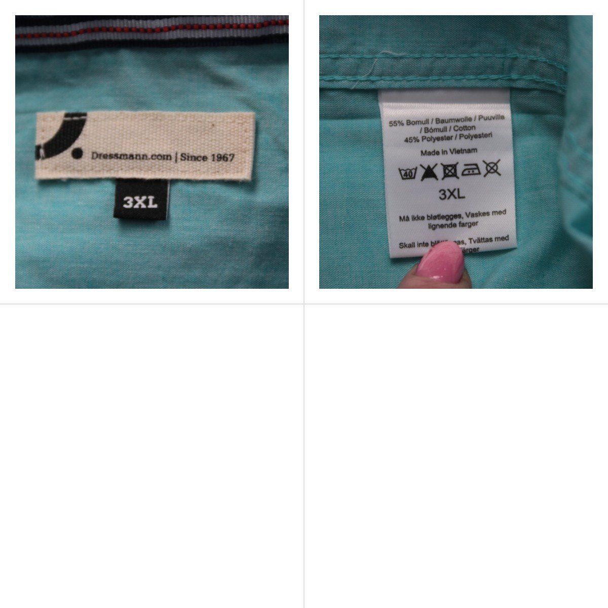 рубашка Dressmann