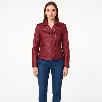 кожаная куртка Jean Pascale