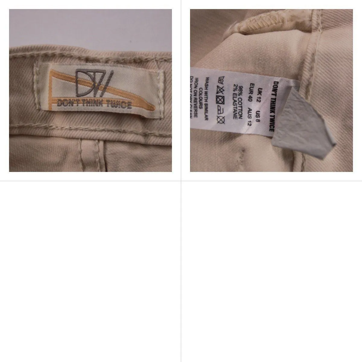 брюки Don't Think Twice