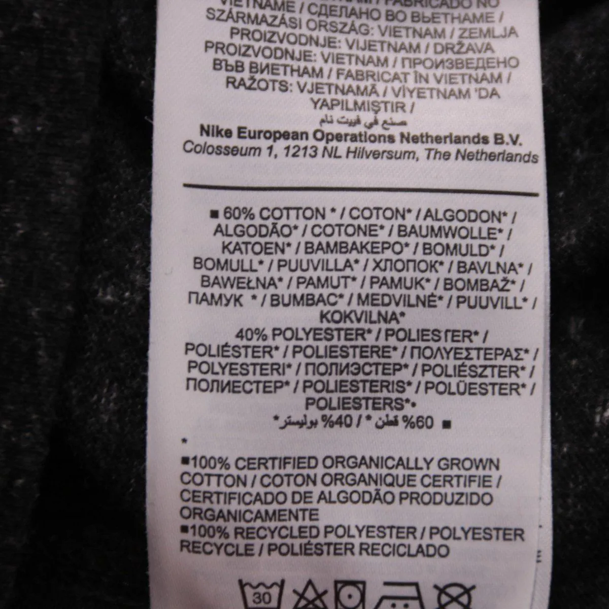 толстовка Nike