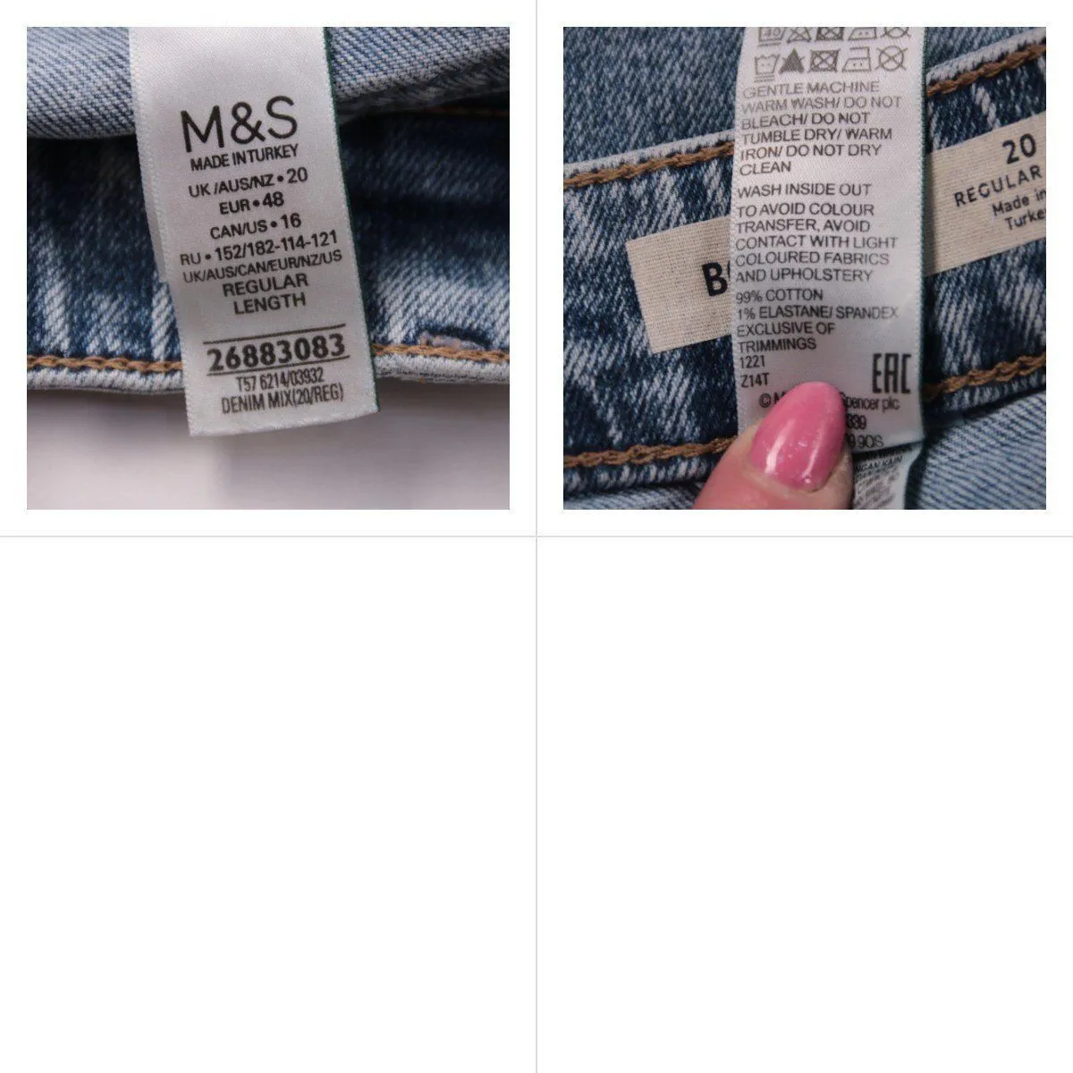 джинсы M&S